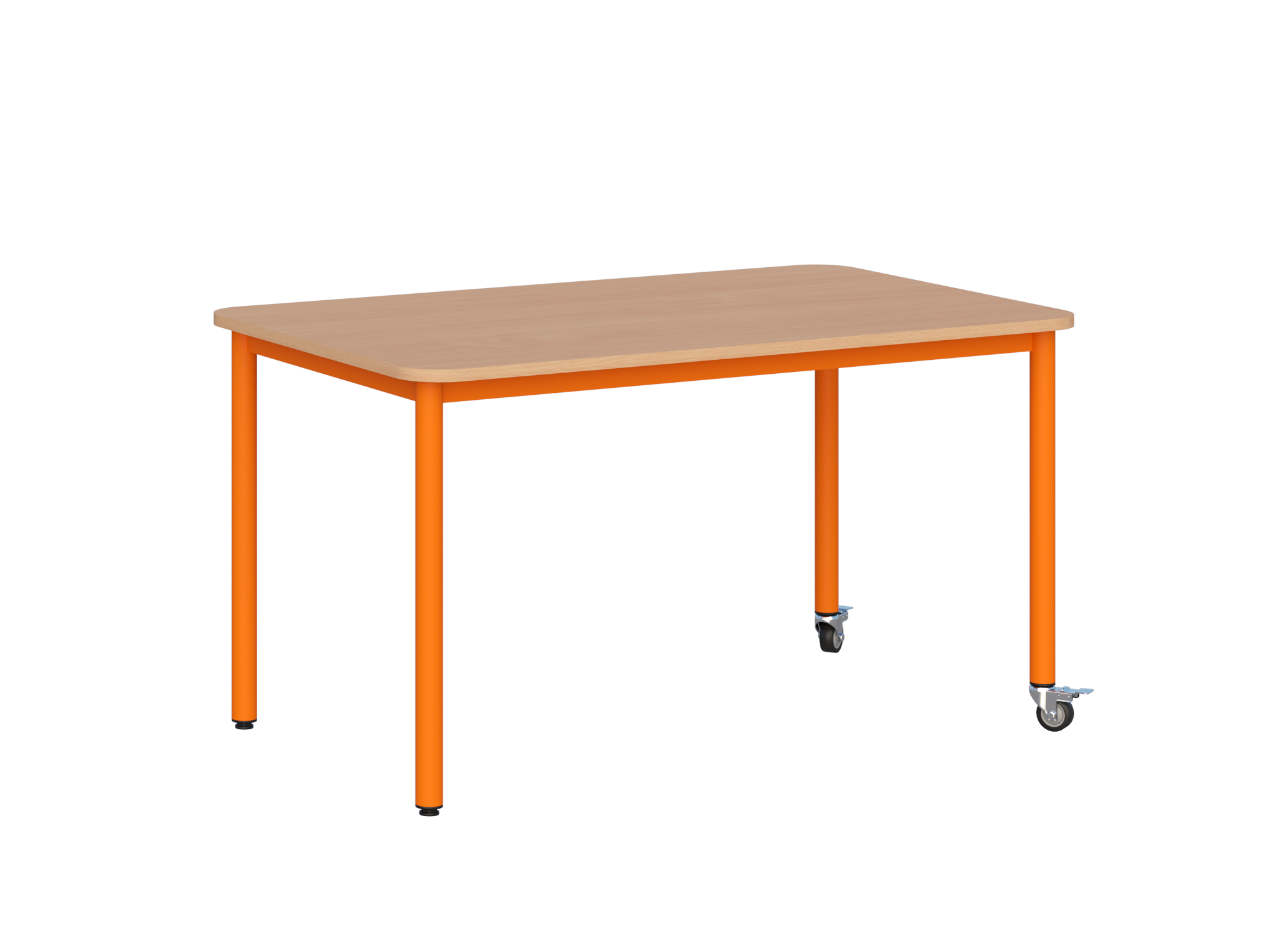 Stolik mobilny prostokątny 1200x700 mm - zdjęcie 3